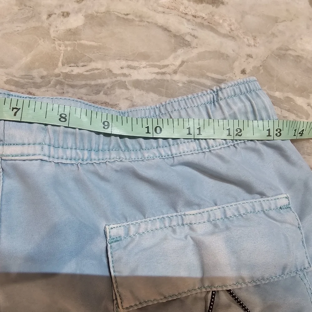 Billabong Kids Recycler All Day Layback Boardshorts Size M – Light Blue Swim